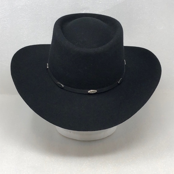 Master Hatters of Texas Other - Master Hatters Of Texas Western Cowboy Hat In Black Quality Beaver Blend Felt
